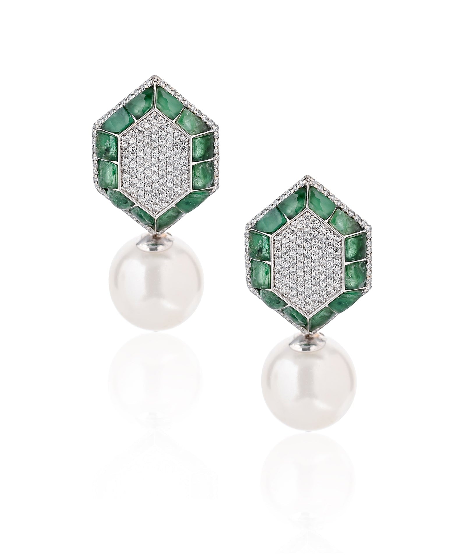Hexa Drop Earrings | AMARIS JEWELS | Fine Jewelry 