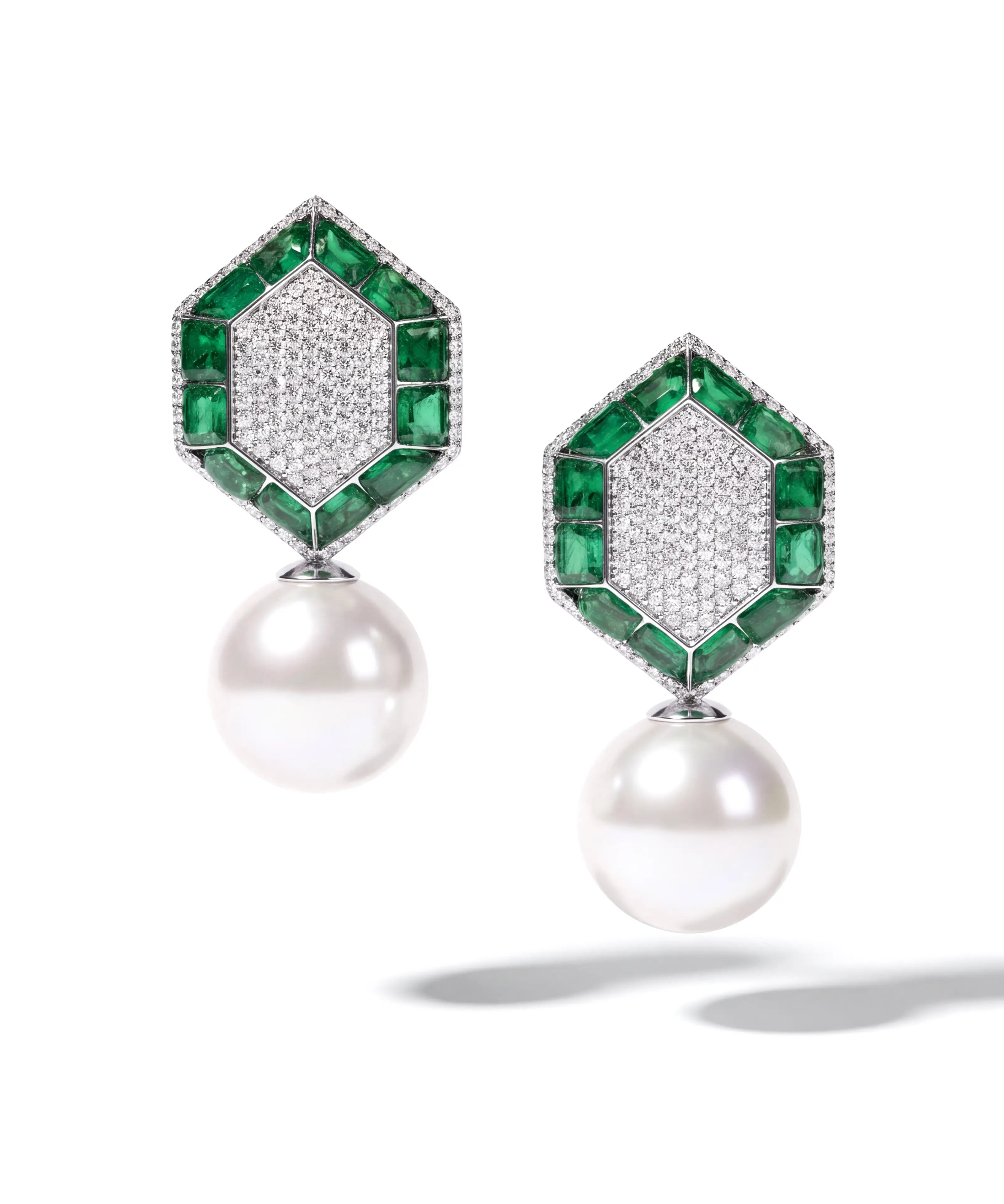 Hexa Drop Earrings | AMARIS JEWELS | Fine Jewelry
