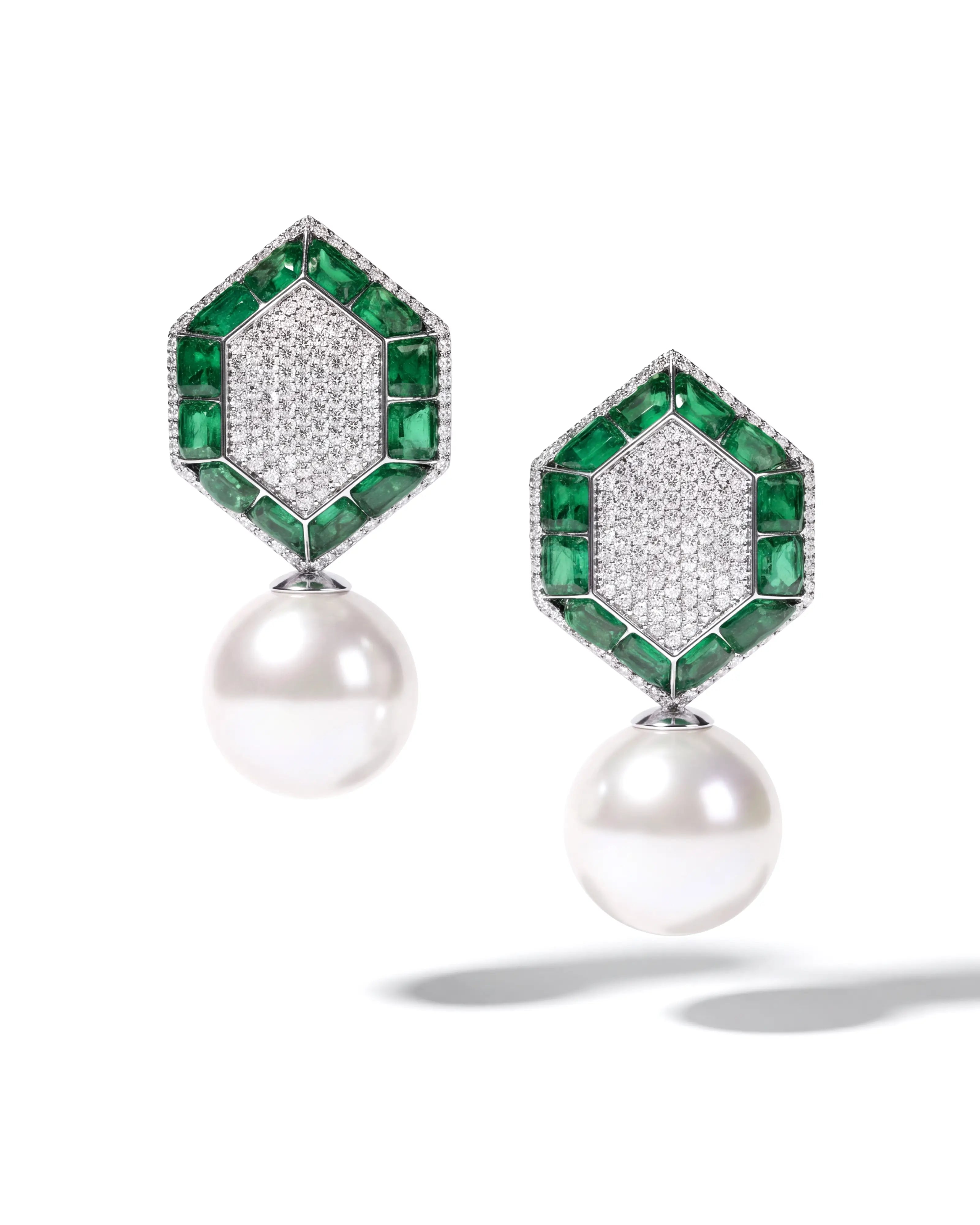 Hexa Drop Earrings | AMARIS JEWELS | Fine Jewelry