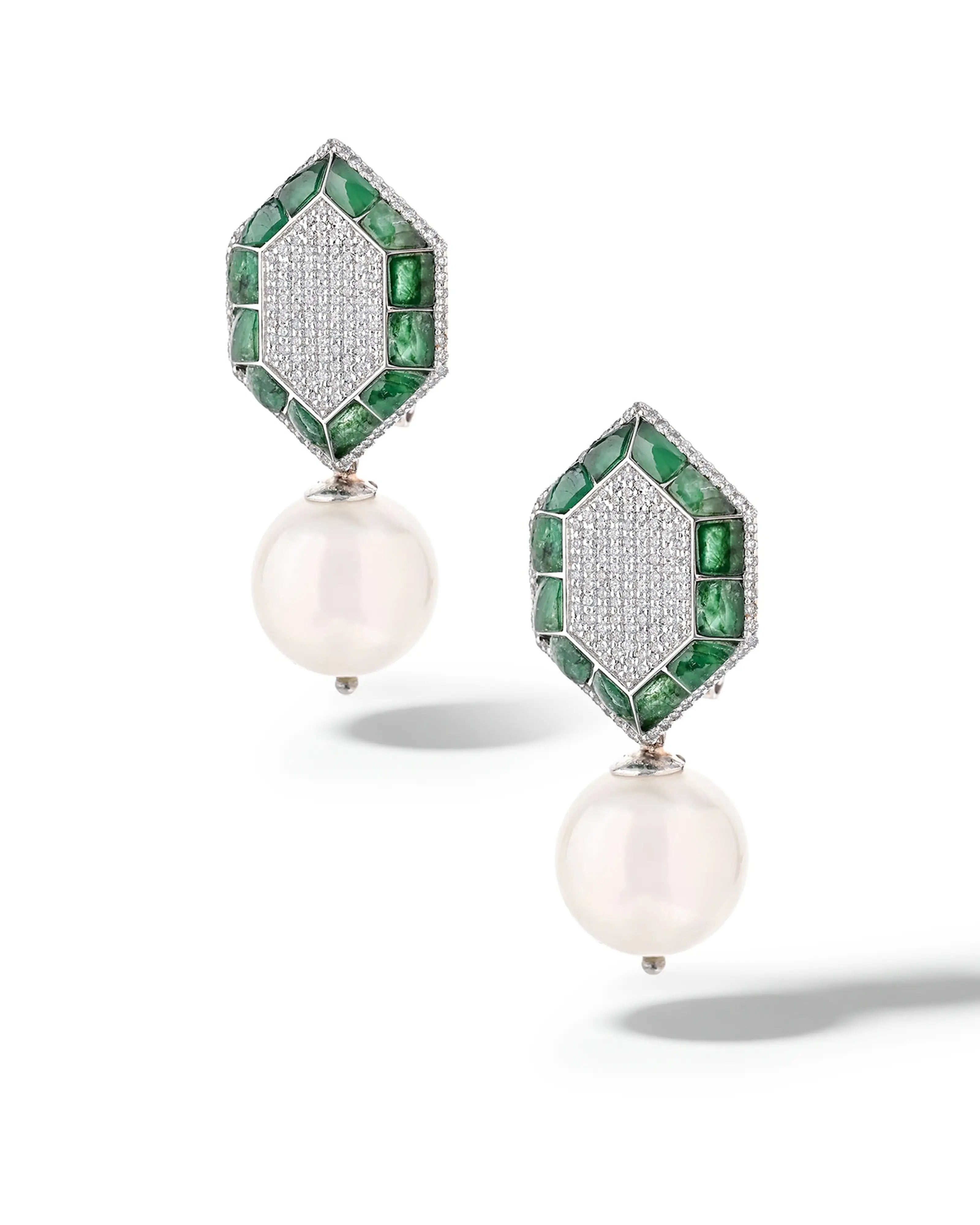 Hexa Drop Earrings | AMARIS JEWELS | Fine Jewelry