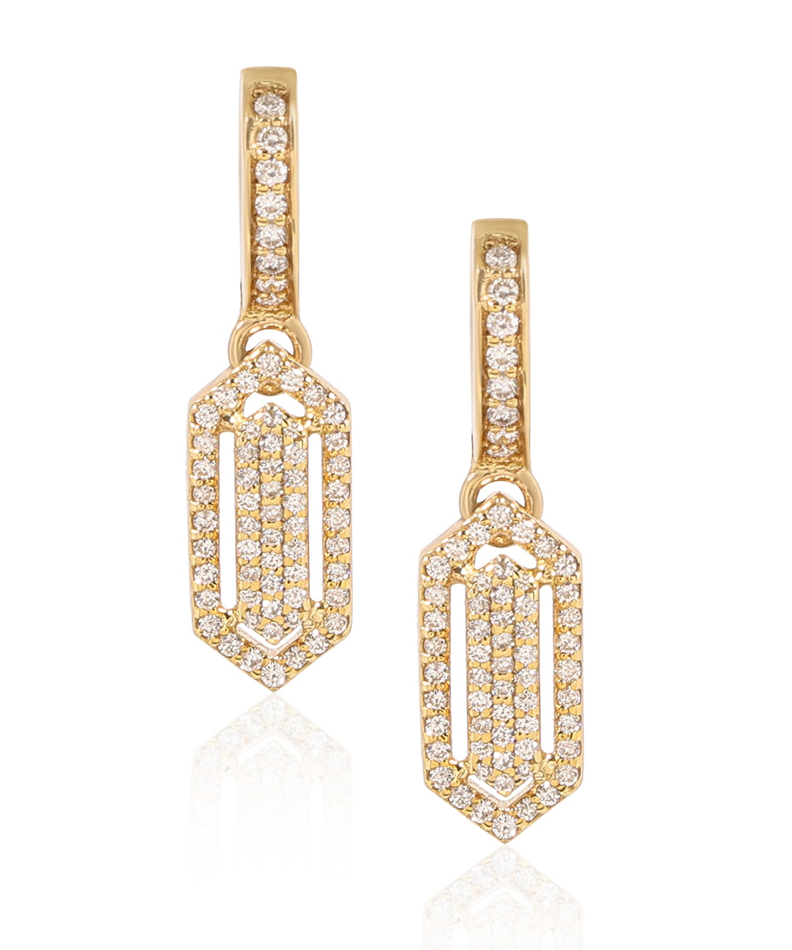 Hexa Flex Hoops | AMARIS JEWELS | Fine Jewelry 