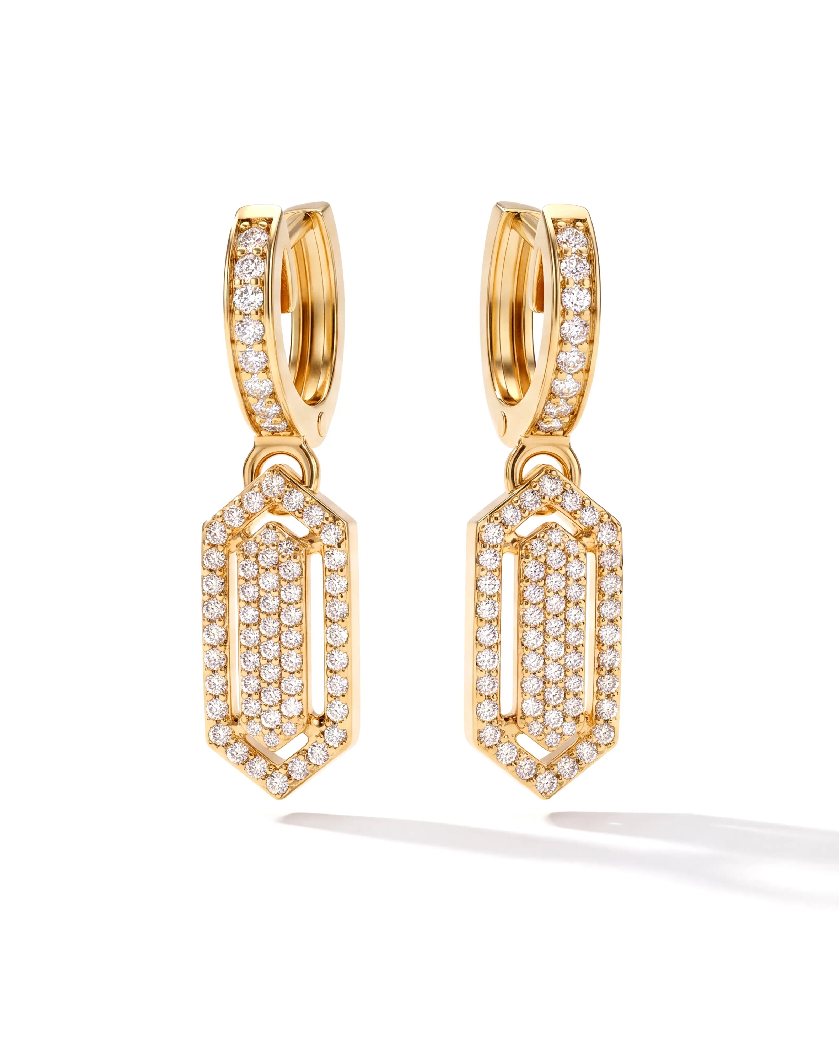 Hexa Flex Hoops | AMARIS JEWELS | Fine Jewelry
