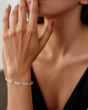 Hexa Flex Tennis Bracelet | AMARIS JEWELS | Fine Jewelry 