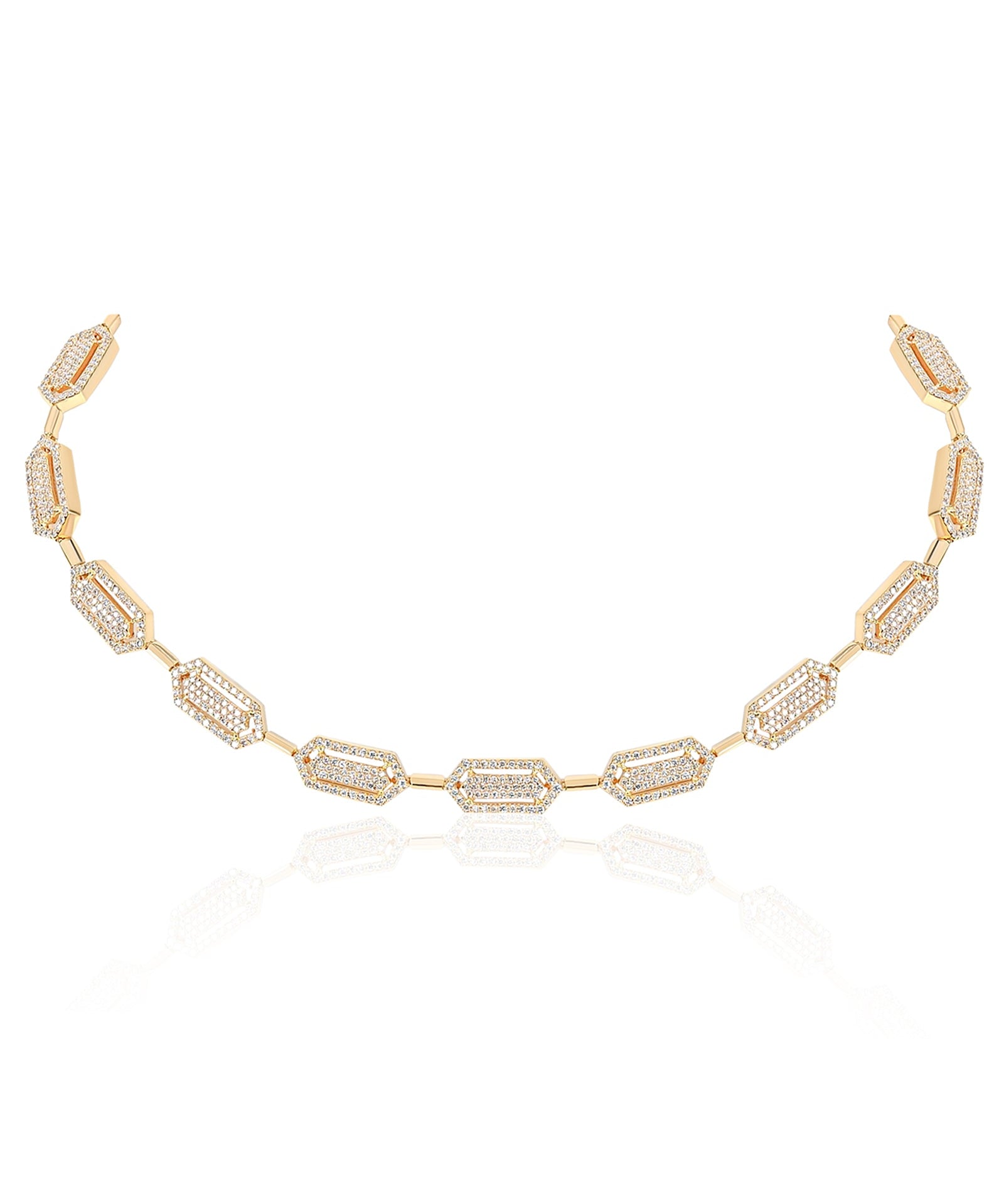 Hexa Flex Tennis Necklace | AMARIS JEWELS | Fine Jewelry 