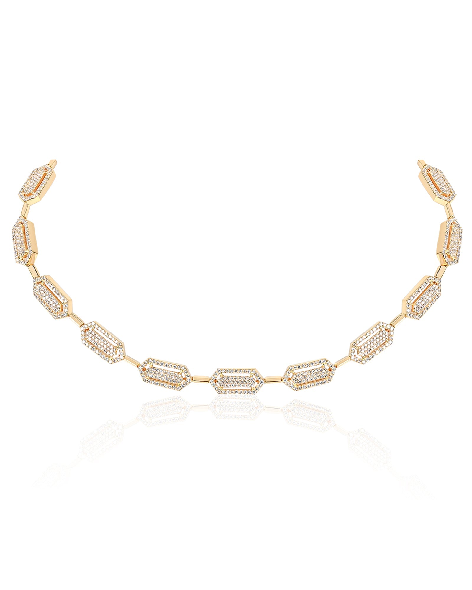 Hexa Flex Tennis Necklace | AMARIS JEWELS | Fine Jewelry 