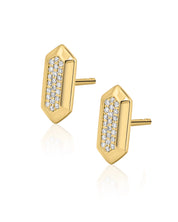 Hexa Flex studs 2.0 | AMARIS JEWELS | Fine Jewelry