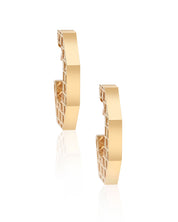 Honeycomb Glam Hoops | AMARIS JEWELS | Fine Jewelry 