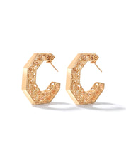 Honeycomb Glam Hoops | AMARIS JEWELS | Fine Jewelry