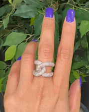 Hooked on Diamonds Ring | AMARIS JEWELS | Fine Jewelry 
