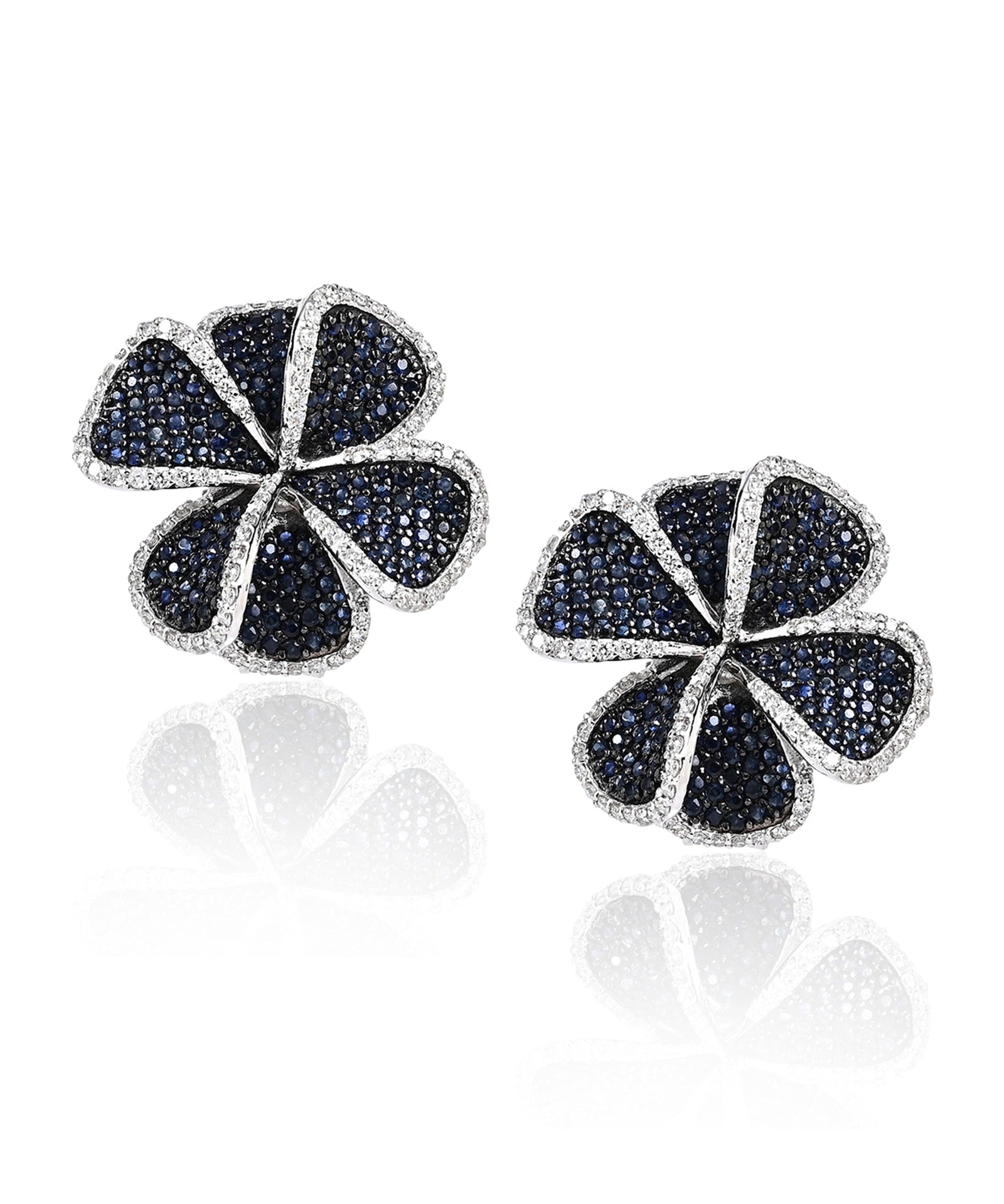 Hydrangea Earrings | AMARIS JEWELS | Fine Jewelry 