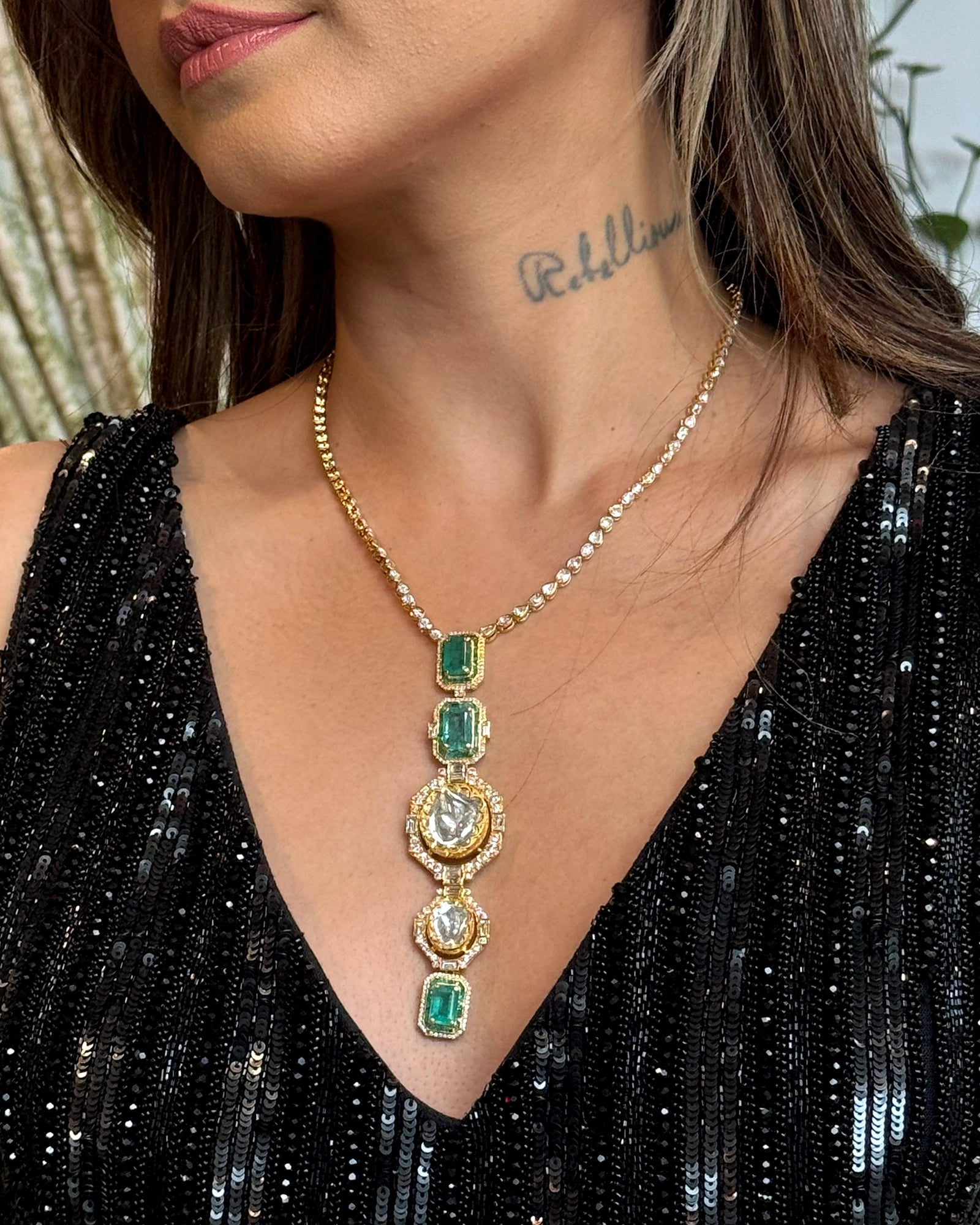 Noor Cascade Necklace