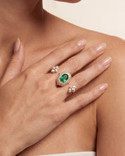 Imperial Taj Emerald Ring