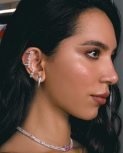 Ice Age Ear Huggy | AMARIS JEWELS | Fine Jewelry 