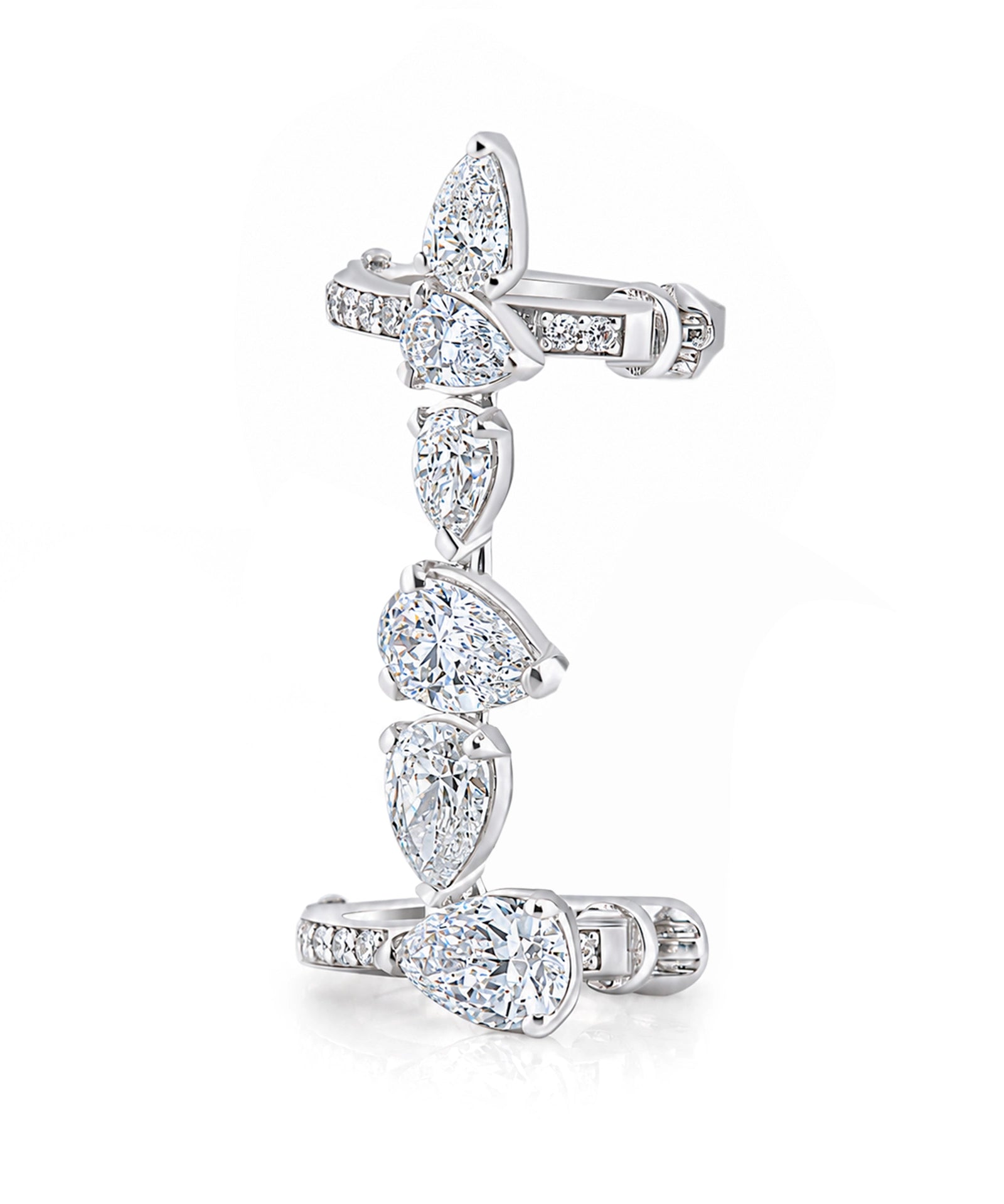 Ice Age Ear Huggy | AMARIS JEWELS | Fine Jewelry