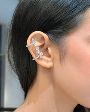 Ice Age Ear Huggy | AMARIS JEWELS | Fine Jewelry
