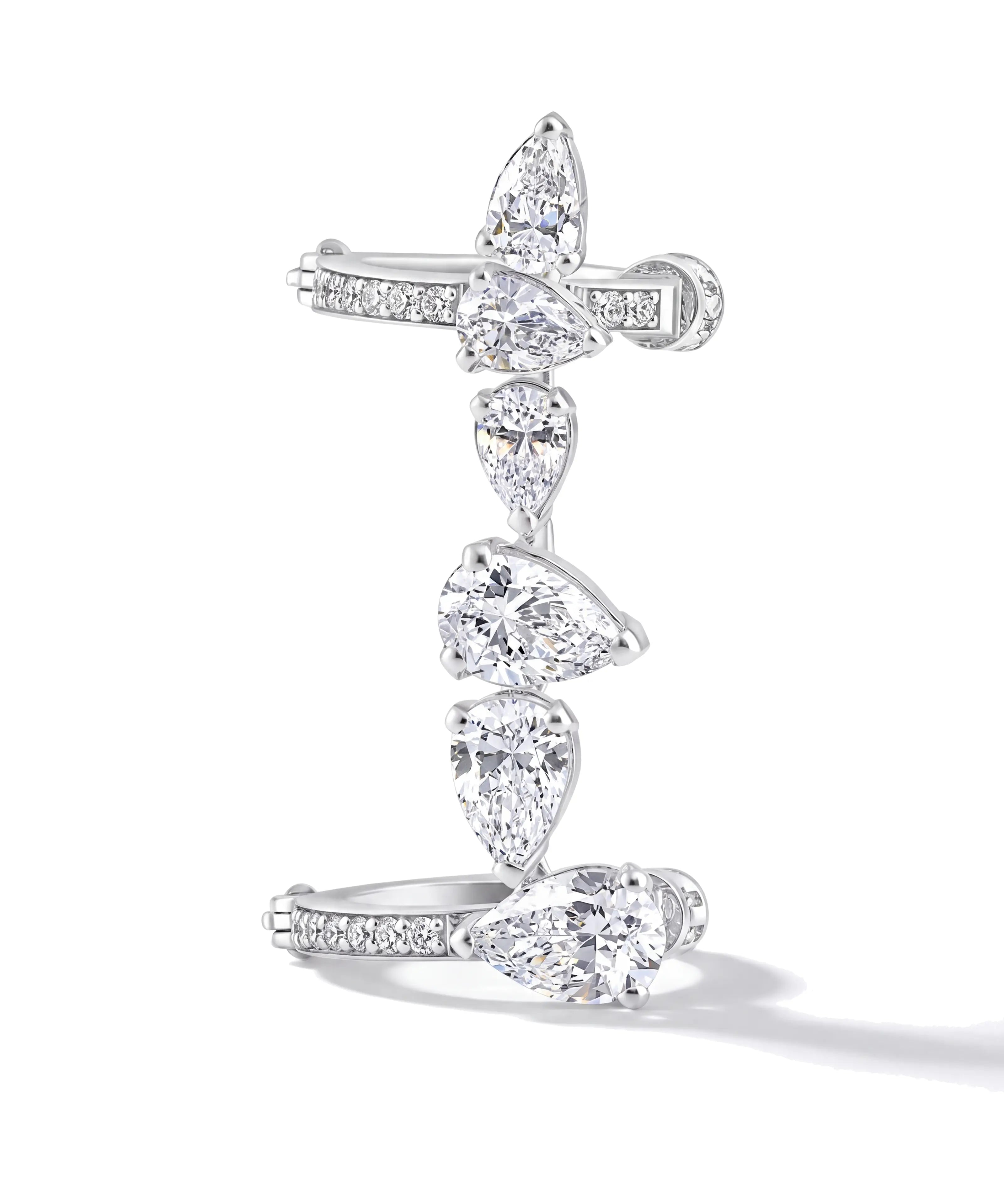 Ice Age Ear Huggy | AMARIS JEWELS | Fine Jewelry