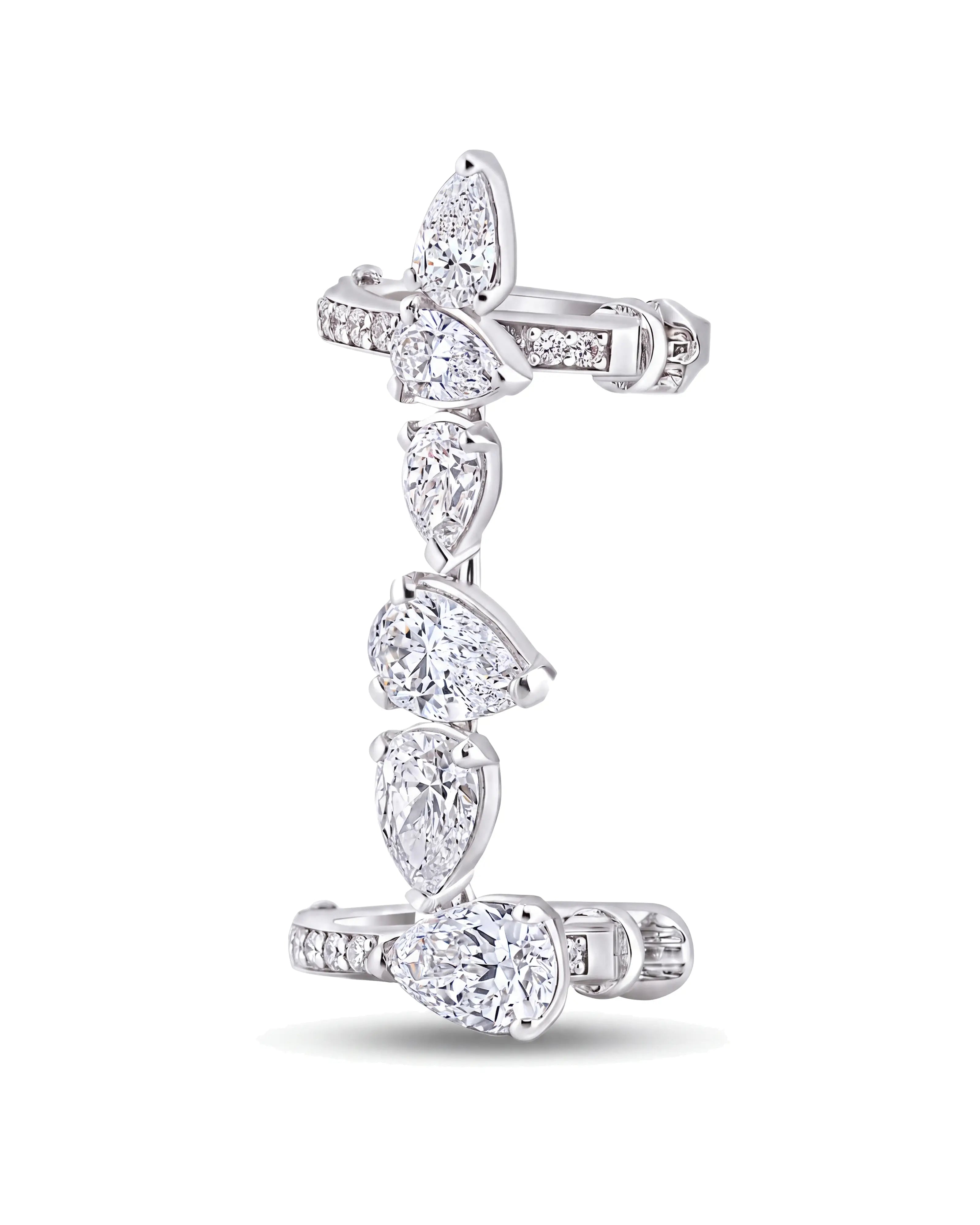 Ice Age Ear Huggy | AMARIS JEWELS | Fine Jewelry