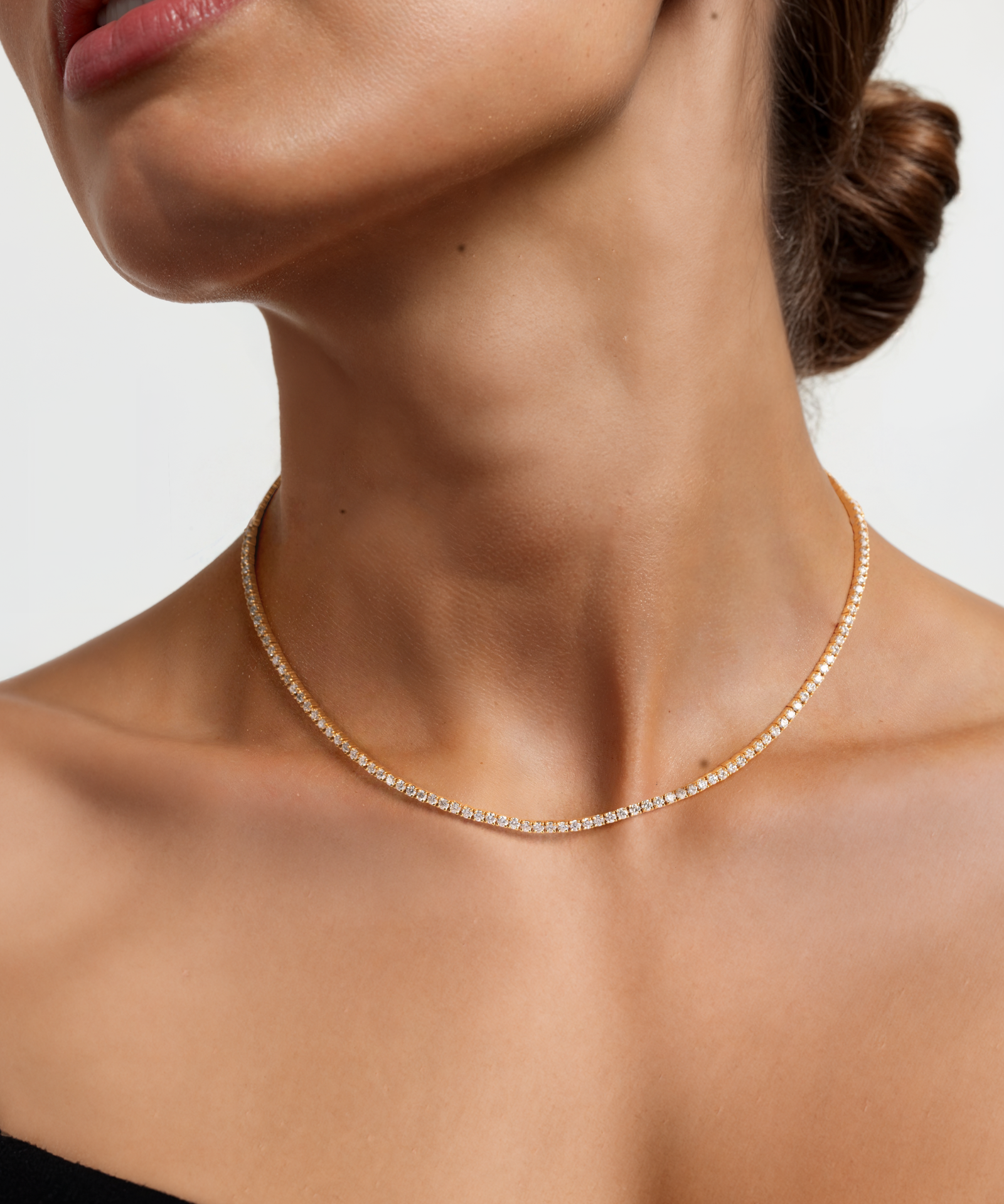 Ice Age Tennis Necklace | AMARIS JEWELS | Fine Jewelry 