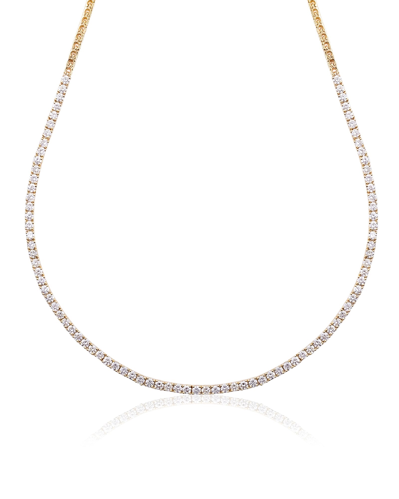 Ice Age Tennis Necklace | AMARIS JEWELS | Fine Jewelry 