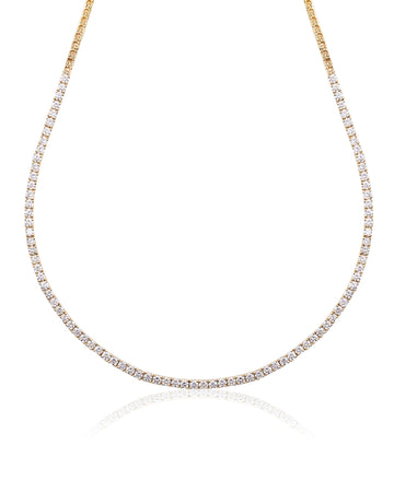Ice Age Tennis Necklace
