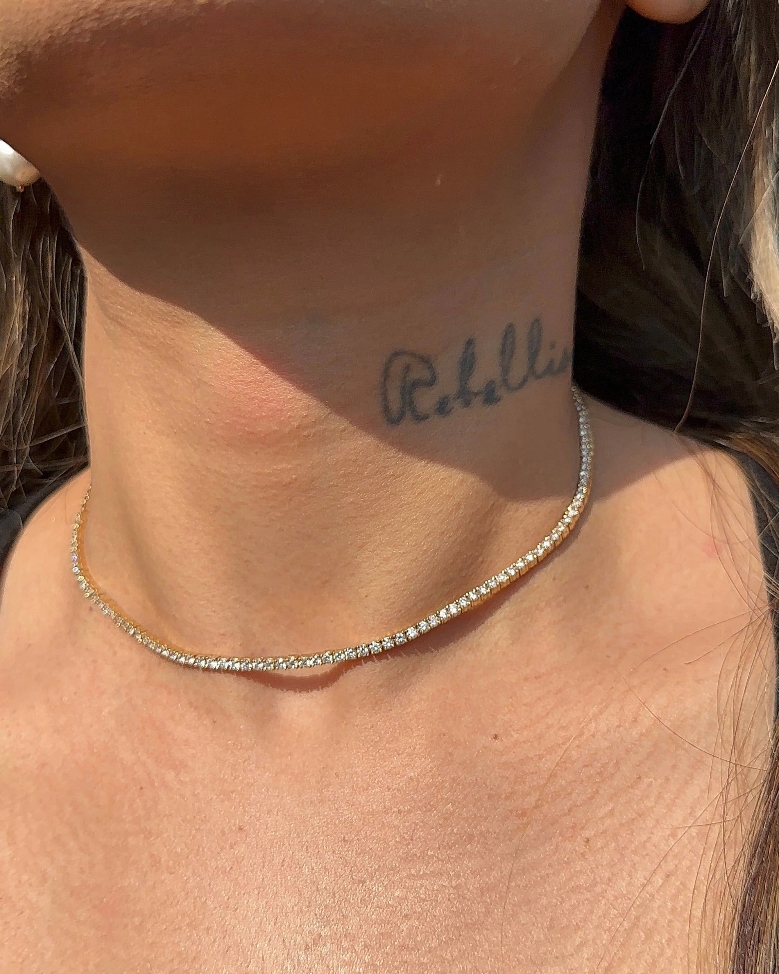 Ice Age Tennis Necklace | AMARIS JEWELS | Fine Jewelry 