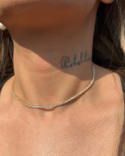 Ice Age Tennis Necklace | AMARIS JEWELS | Fine Jewelry 