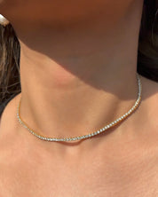 Ice Age Tennis Necklace | AMARIS JEWELS | Fine Jewelry 