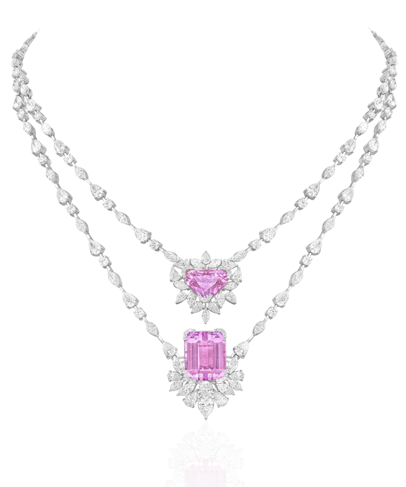 Iced Bloom Necklace | AMARIS JEWELS | Fine Jewelry 