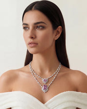 Iced Bloom Necklace | AMARIS JEWELS | Fine Jewelry 