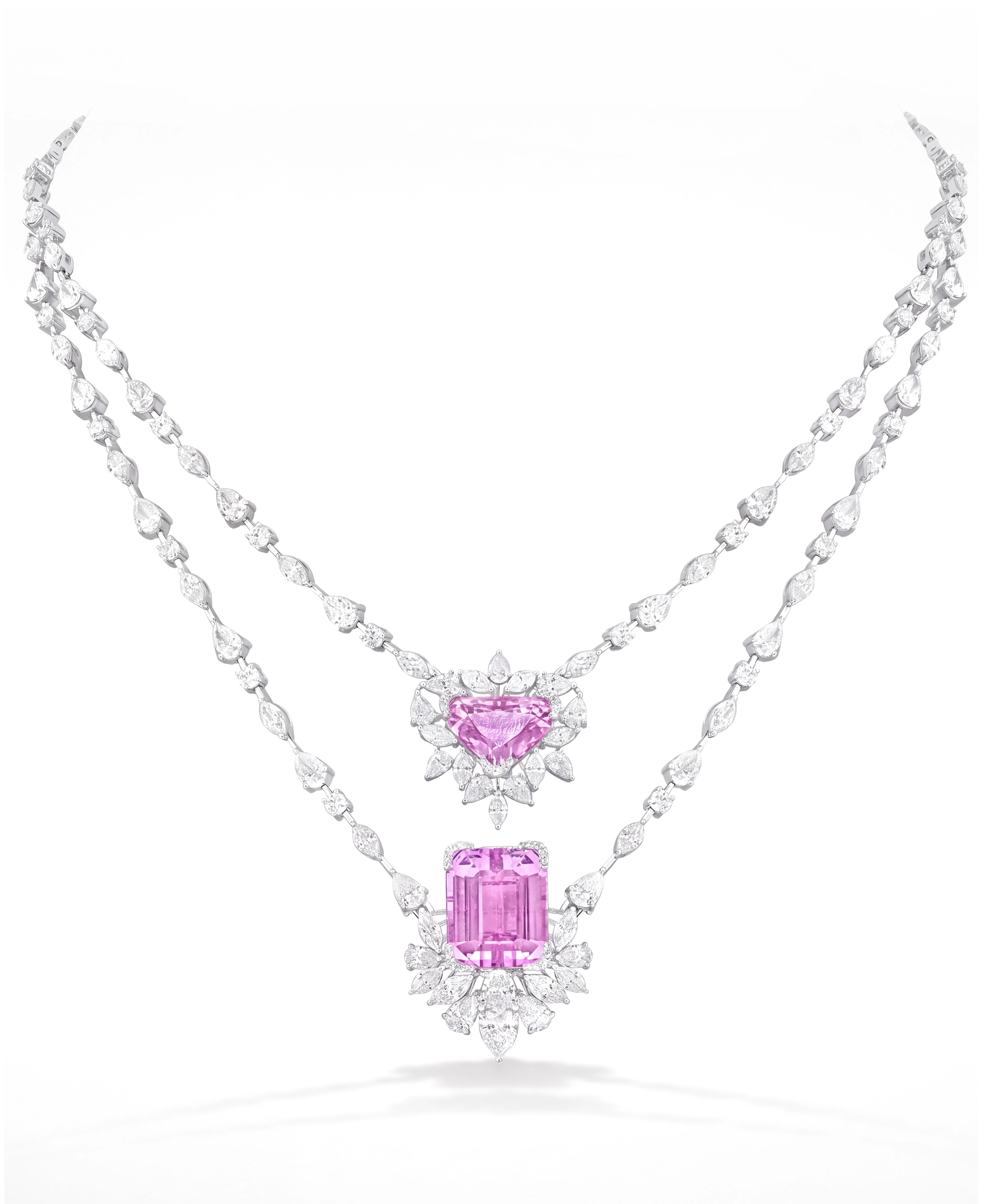 Iced Bloom Necklace | AMARIS JEWELS | Fine Jewelry
