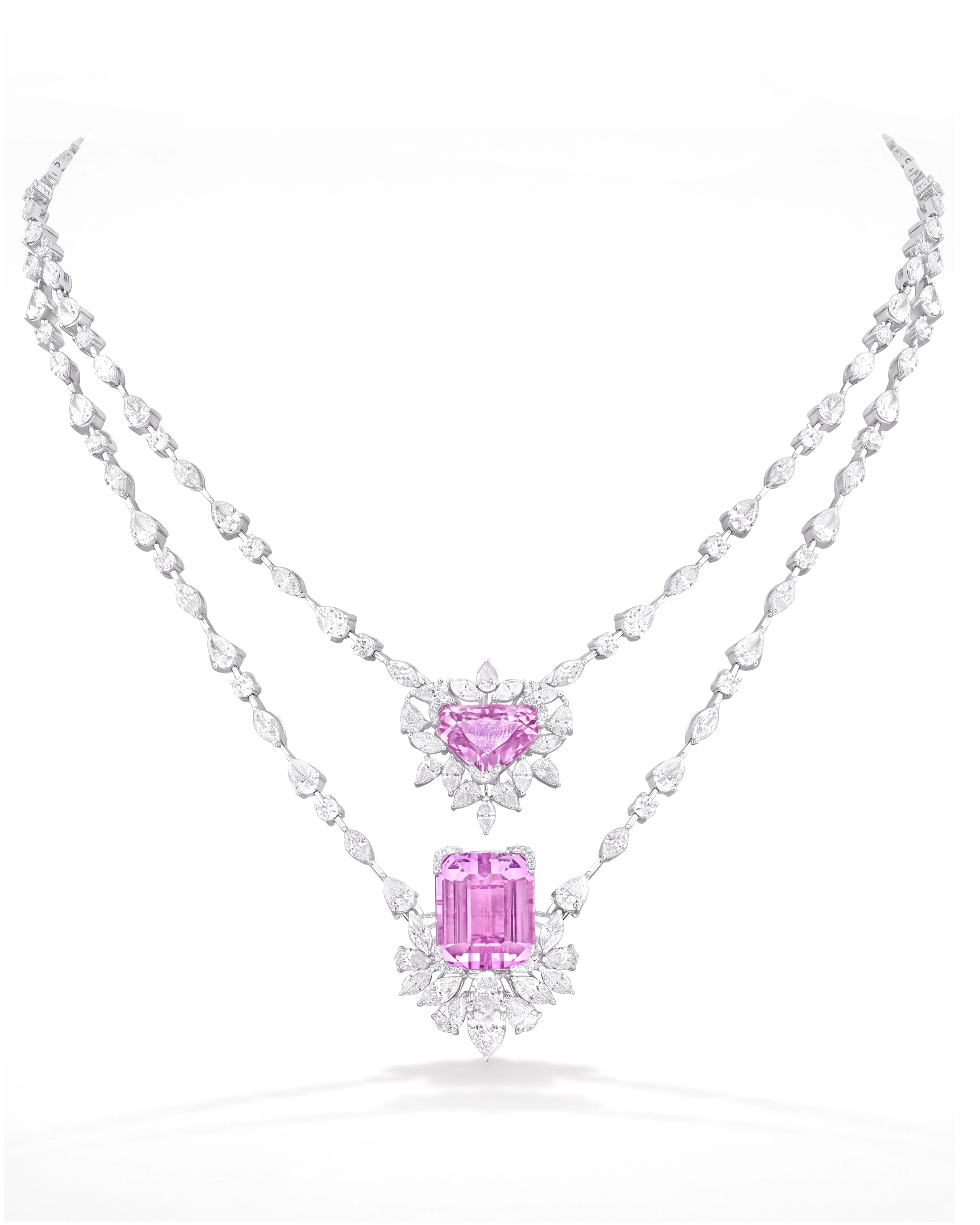 Iced Bloom Necklace | AMARIS JEWELS | Fine Jewelry