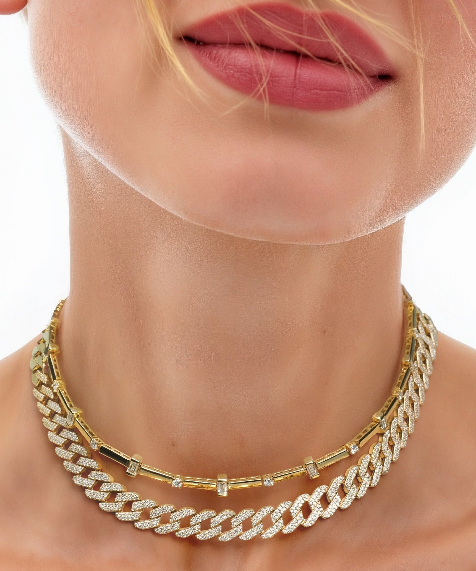 Kyoto Baguette Choker | AMARIS JEWELS | Fine Jewelry 