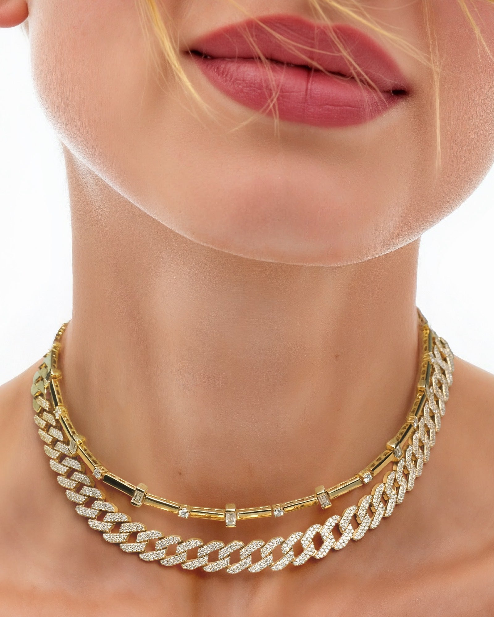 Kyoto Baguette Choker | AMARIS JEWELS | Fine Jewelry 