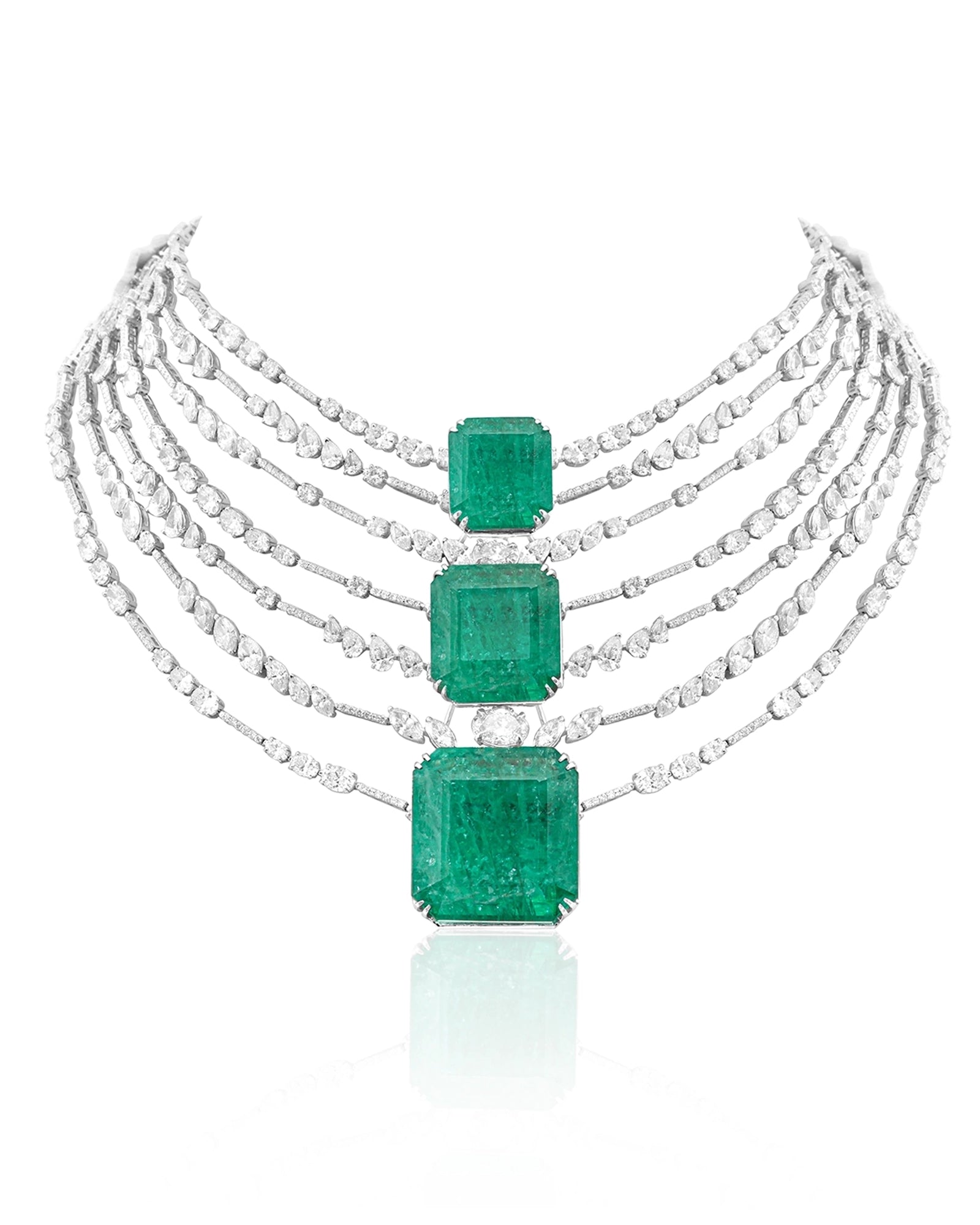 Imperial Cascade Necklace | AMARIS JEWELS | Fine Jewelry 