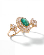 Imperial Taj Emerald Ring | AMARIS JEWELS | Fine Jewelry