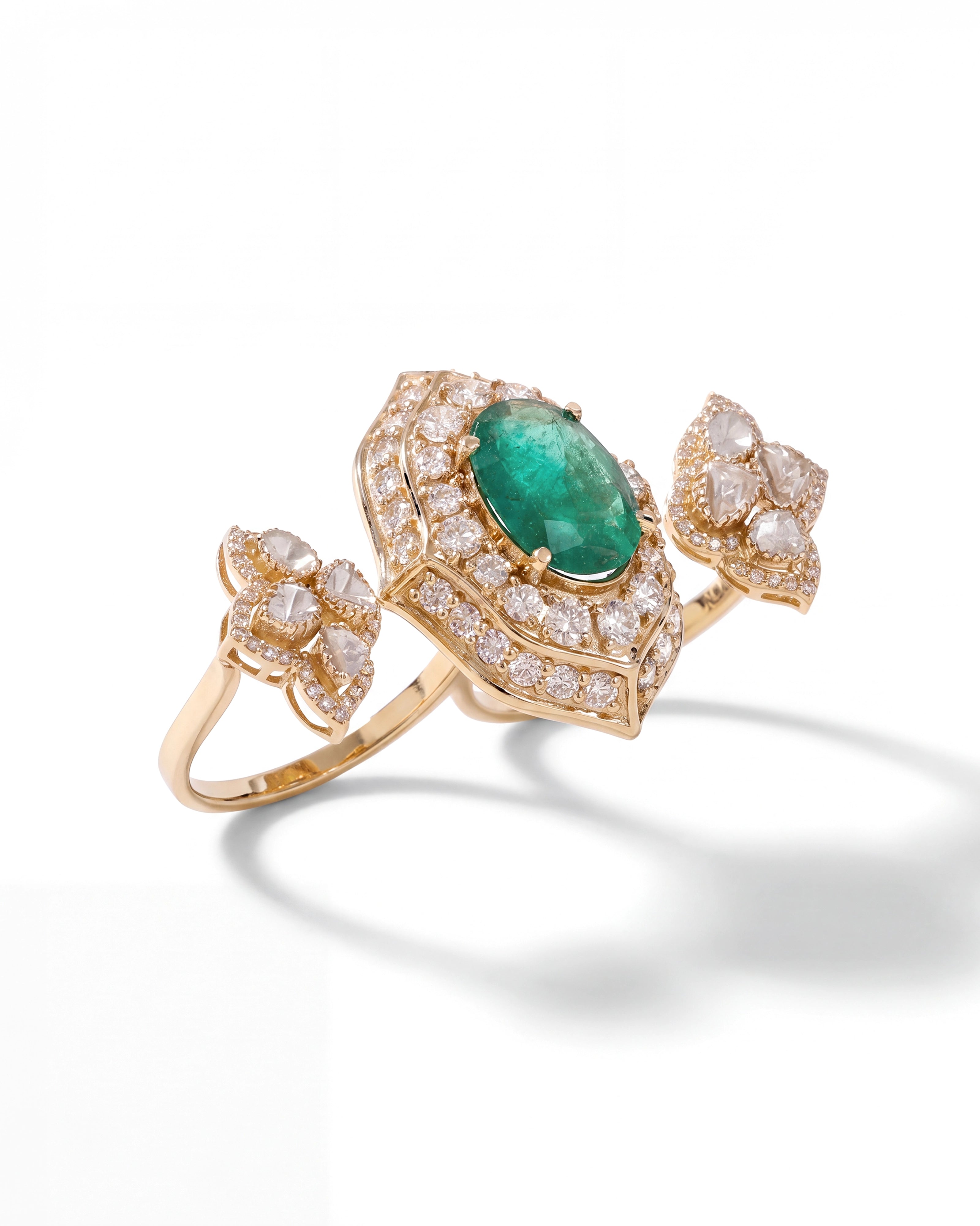 Imperial Taj Emerald Ring | AMARIS JEWELS | Fine Jewelry