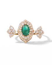 Imperial Taj Emerald Ring | AMARIS JEWELS | Fine Jewelry