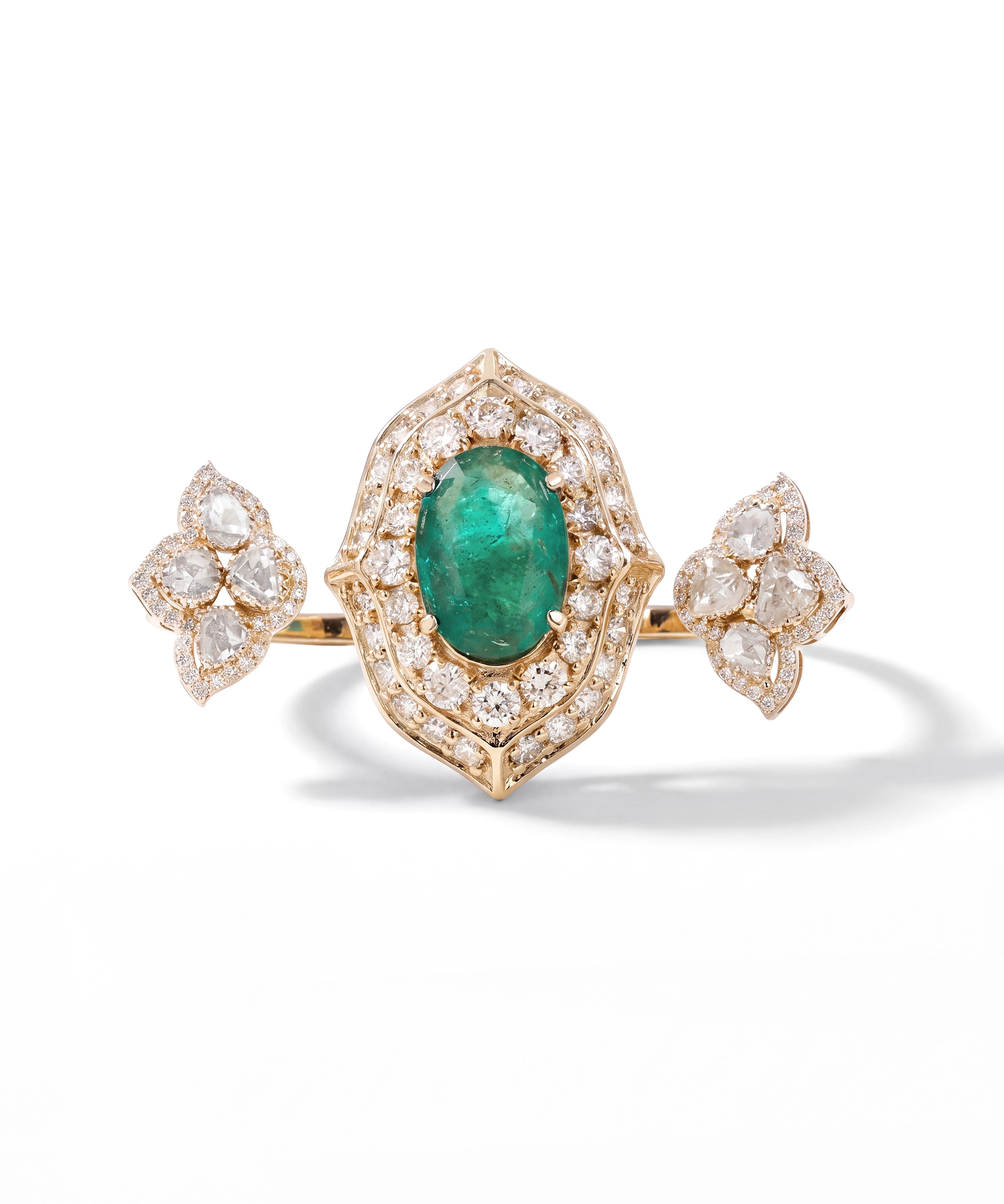 Imperial Taj Emerald Ring | AMARIS JEWELS | Fine Jewelry
