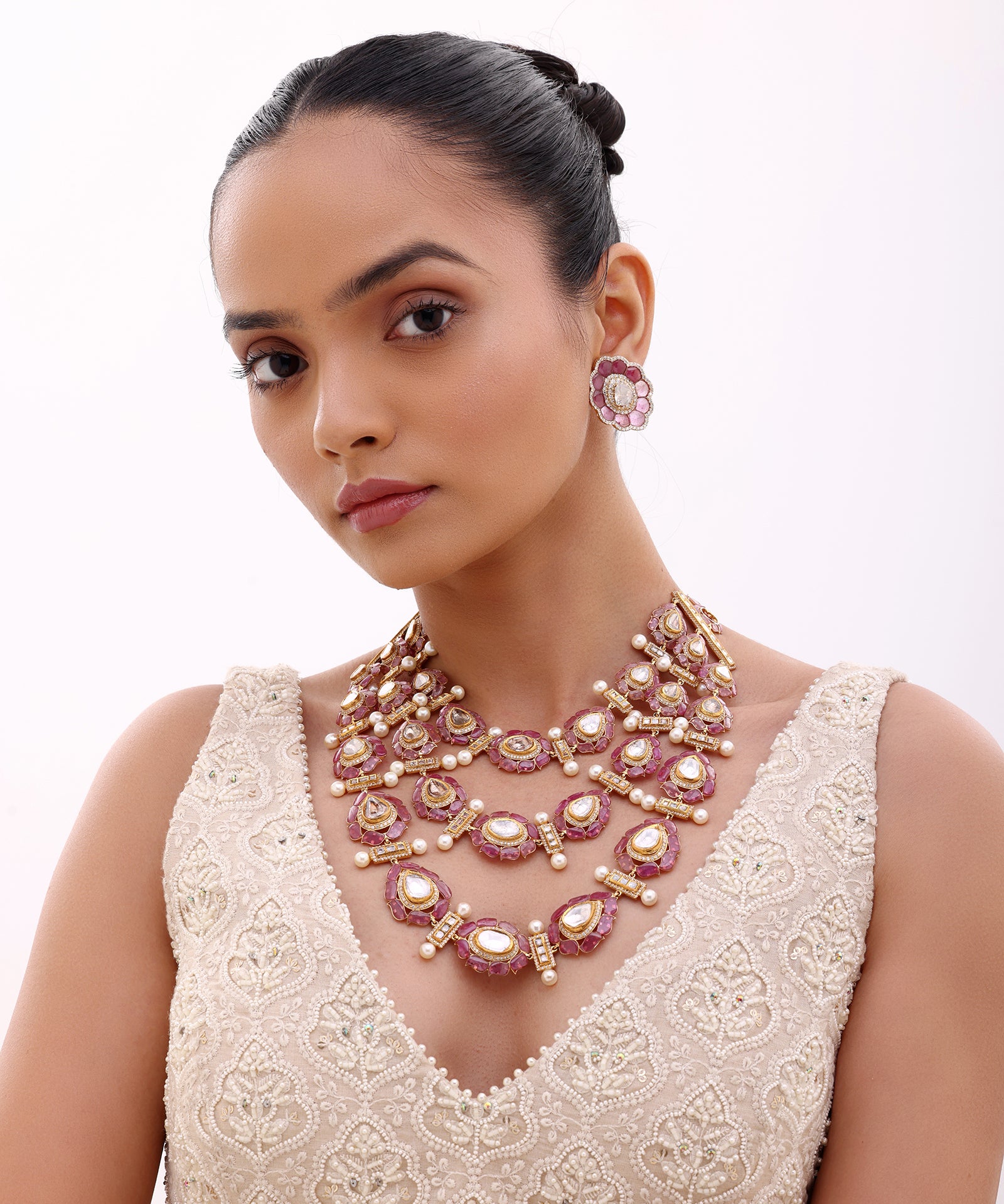 In Full Bloom Studs | AMARIS JEWELS | Fine Jewelry 