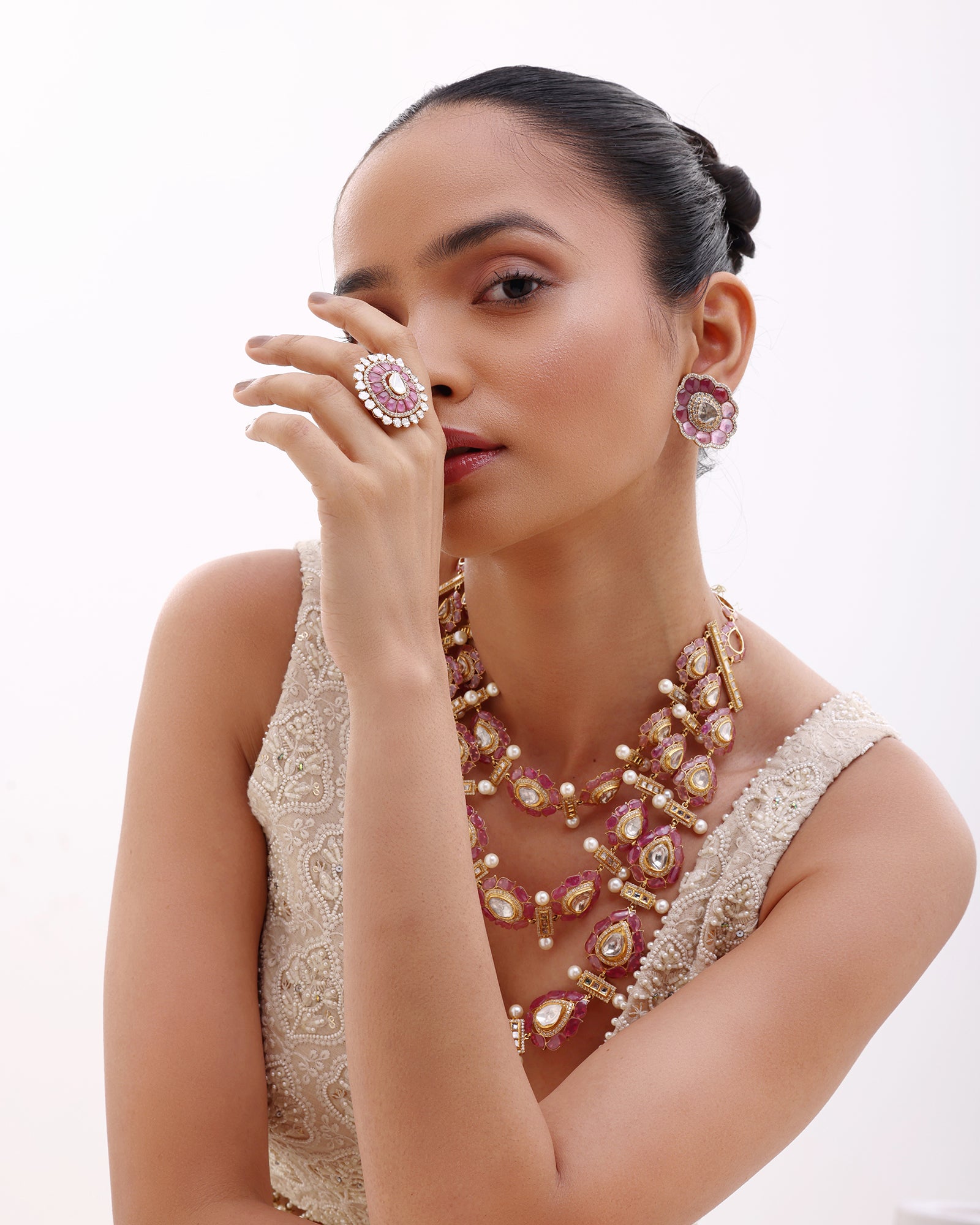 In Full Bloom Studs | AMARIS JEWELS | Fine Jewelry 