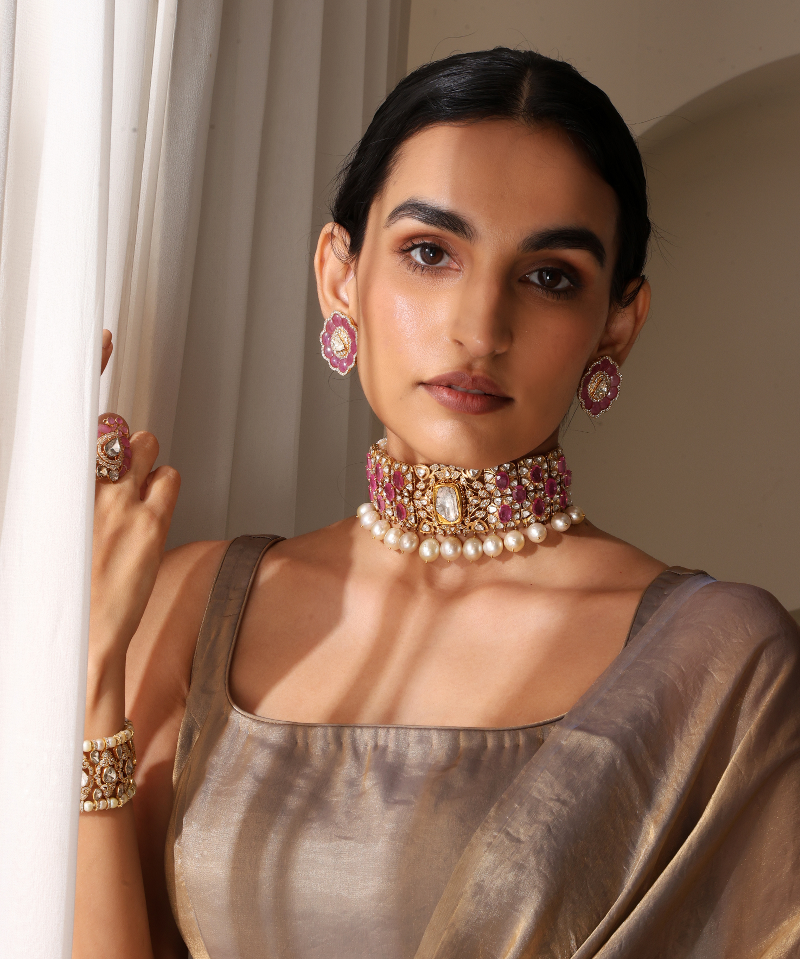 In Full Bloom Studs | AMARIS JEWELS | Fine Jewelry 