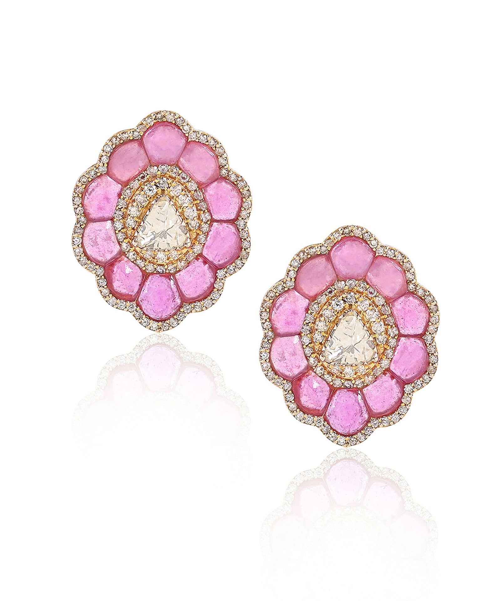 In Full Bloom Studs | AMARIS JEWELS | Fine Jewelry 