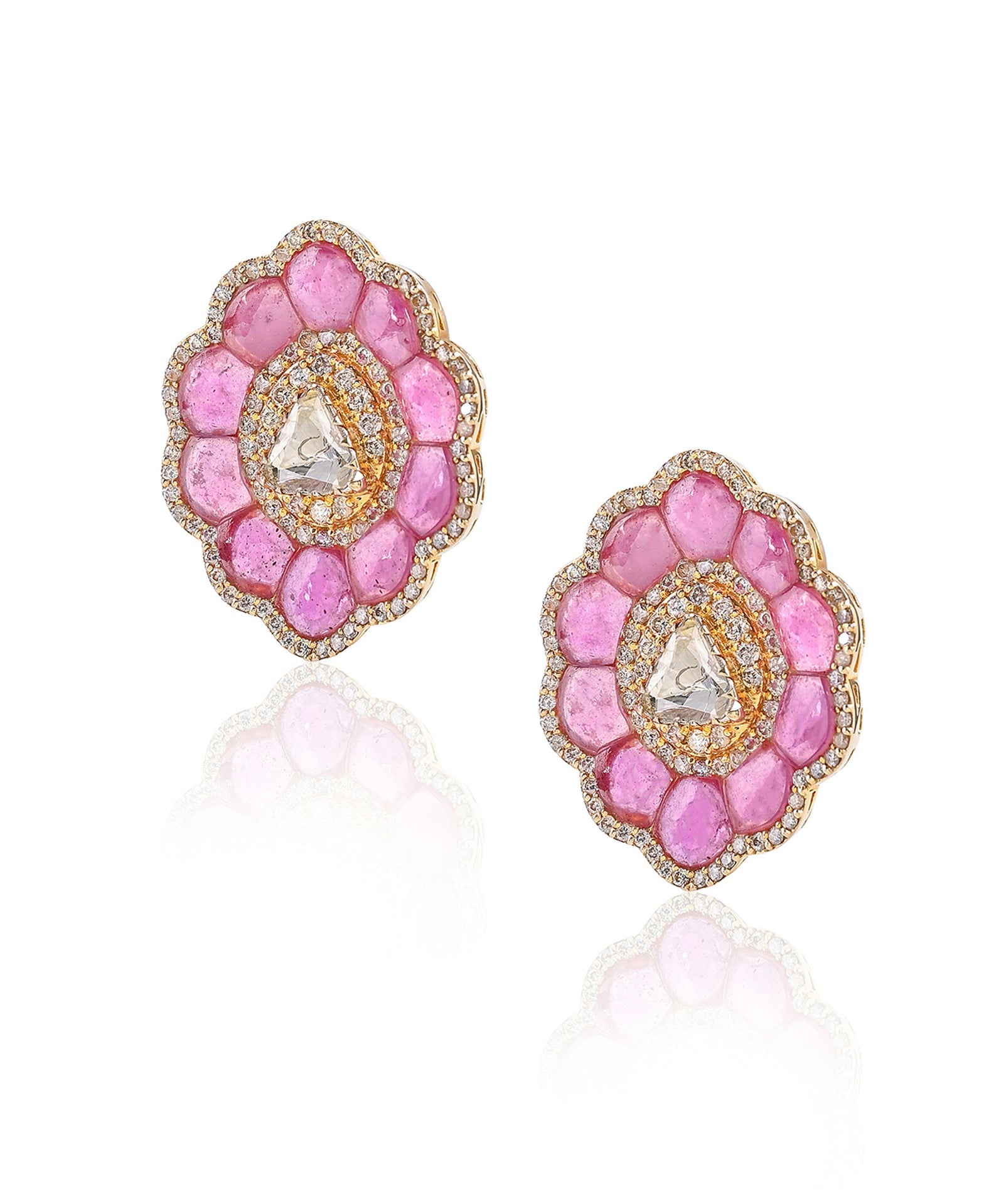 In Full Bloom Studs | AMARIS JEWELS | Fine Jewelry 