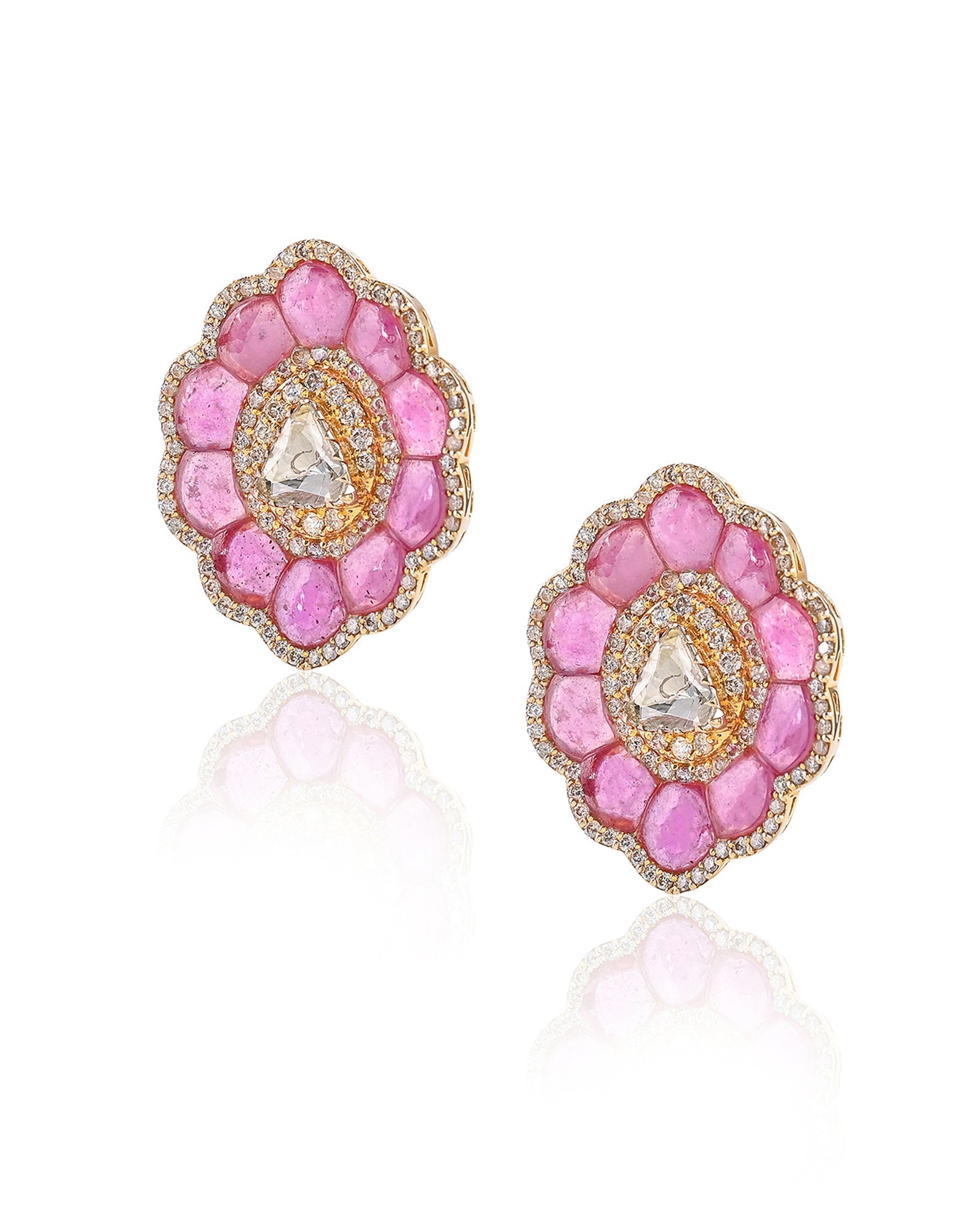 In Full Bloom Studs | AMARIS JEWELS | Fine Jewelry 