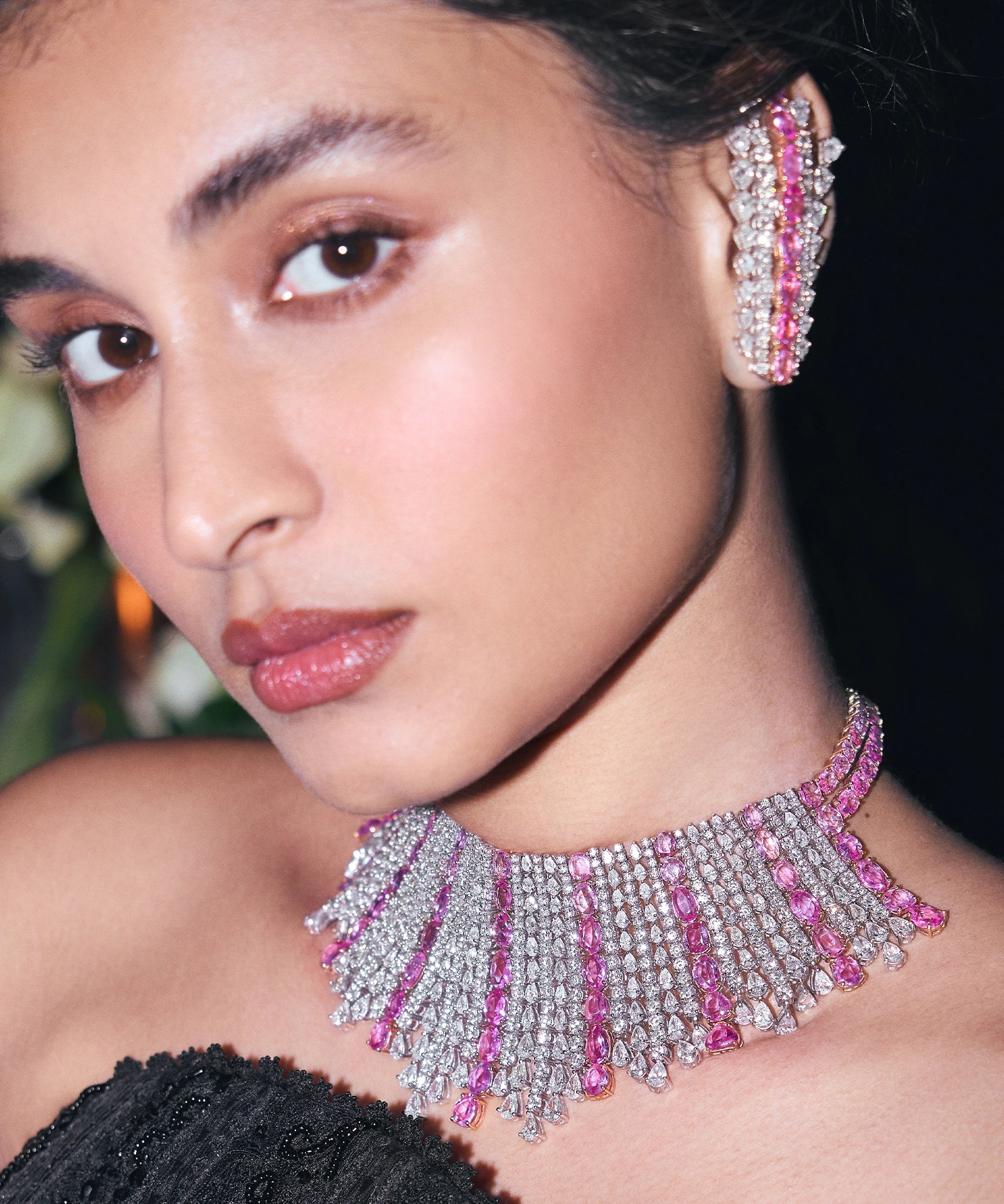 Iris Ruby Earrings | AMARIS JEWELS | Fine Jewelry 