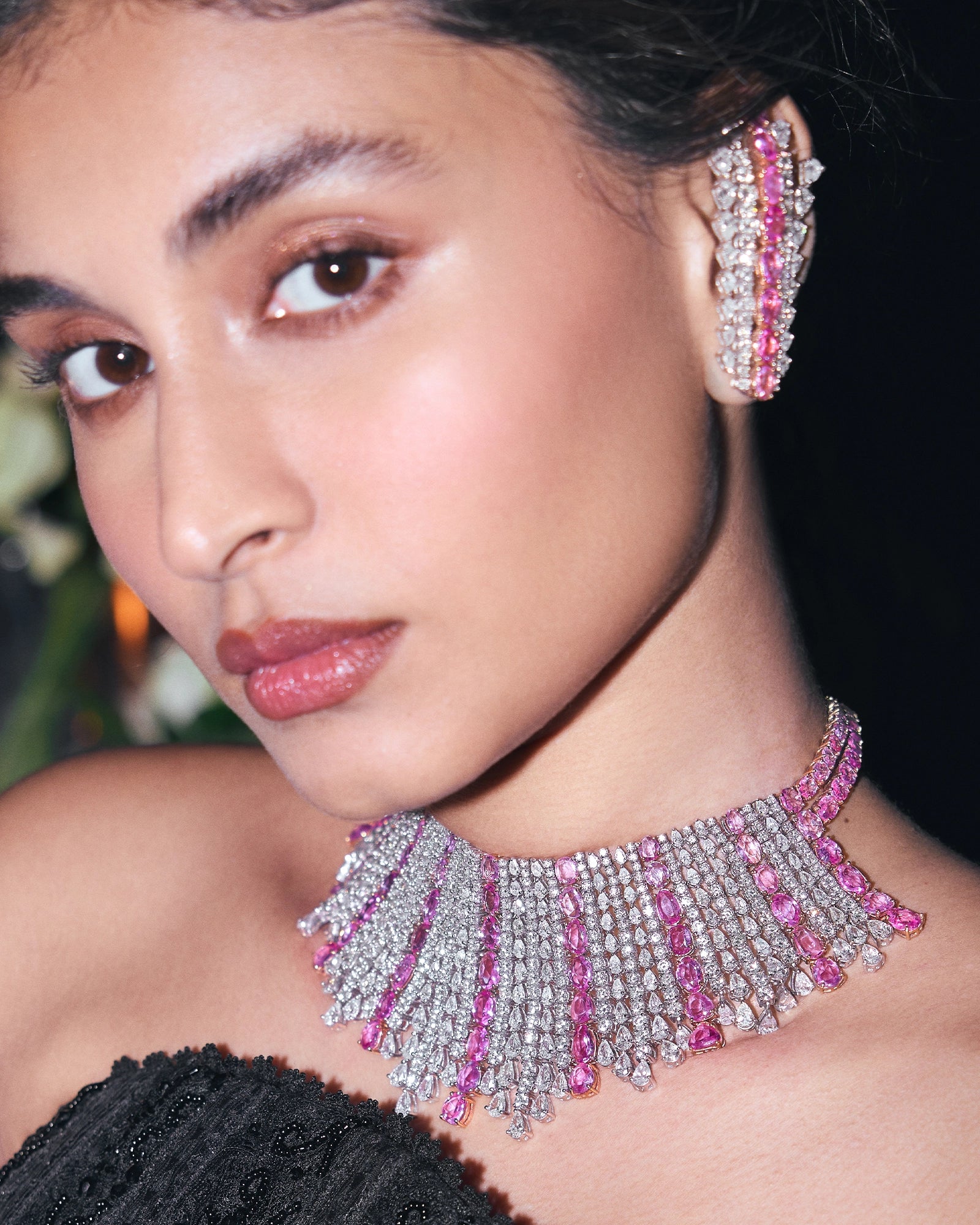 Iris Ruby Earrings | AMARIS JEWELS | Fine Jewelry 