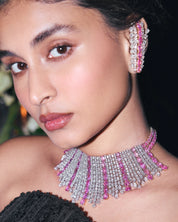 Iris Ruby Earrings | AMARIS JEWELS | Fine Jewelry 