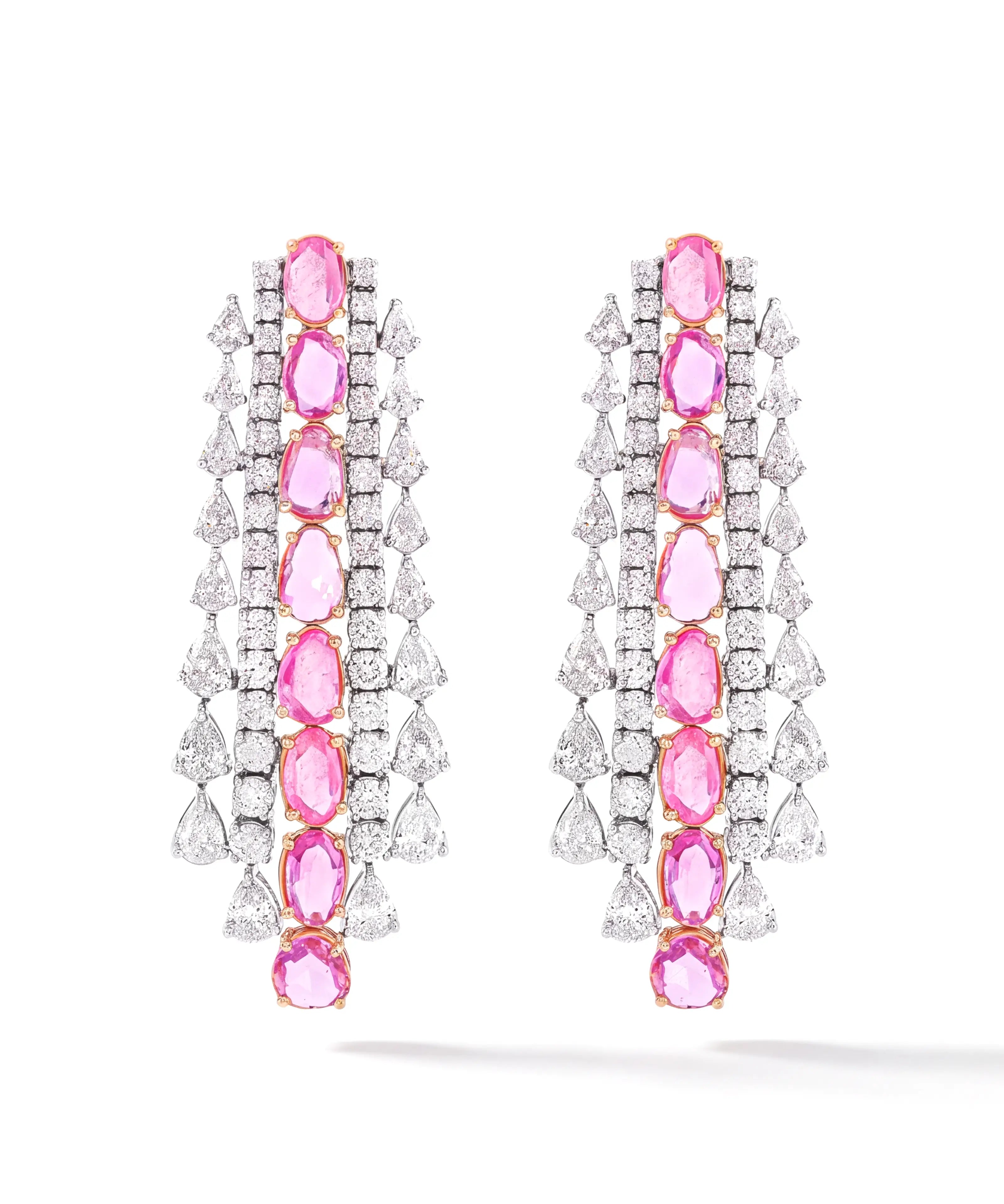 Iris Ruby Earrings | AMARIS JEWELS | Fine Jewelry