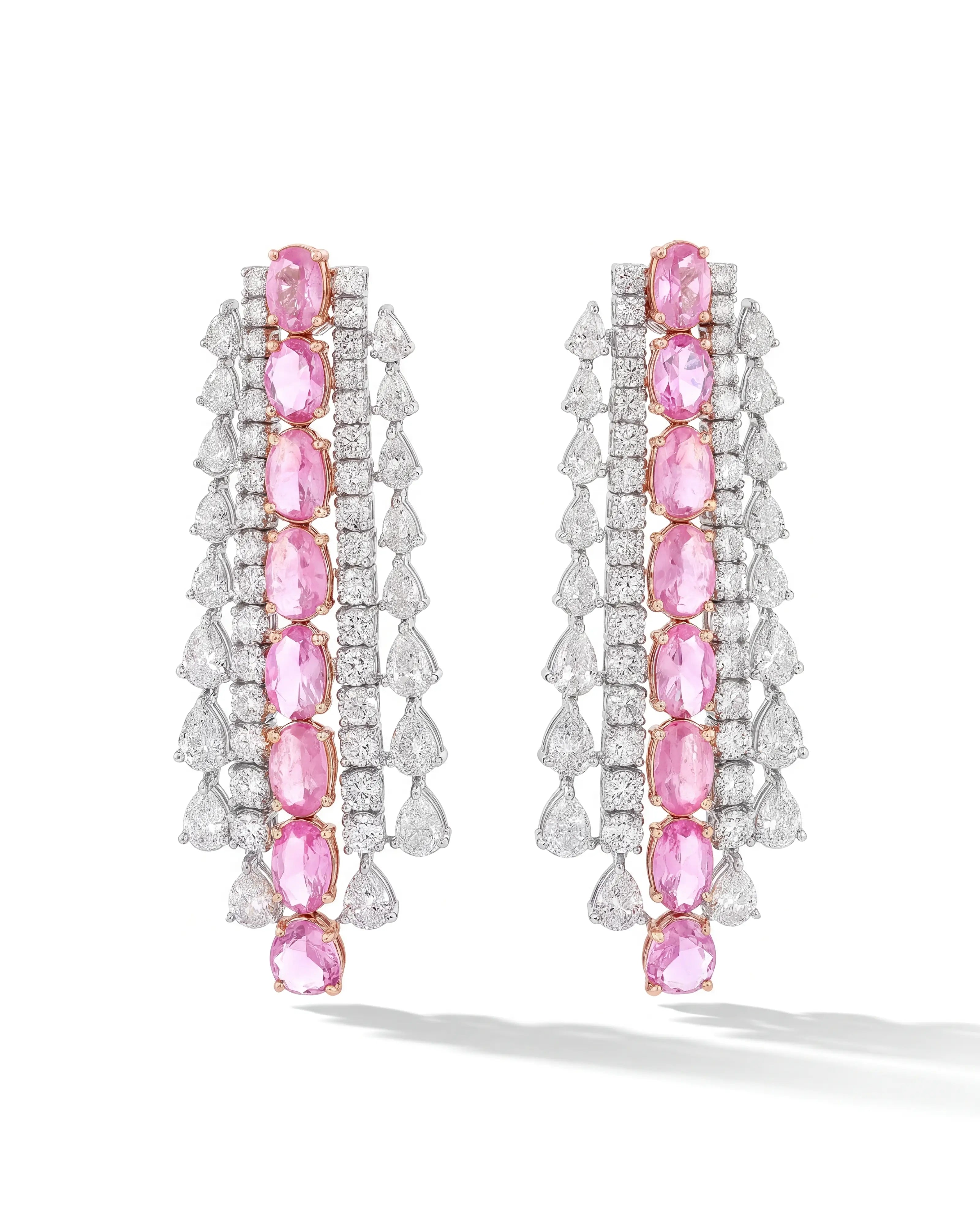 Iris Ruby Earrings | AMARIS JEWELS | Fine Jewelry