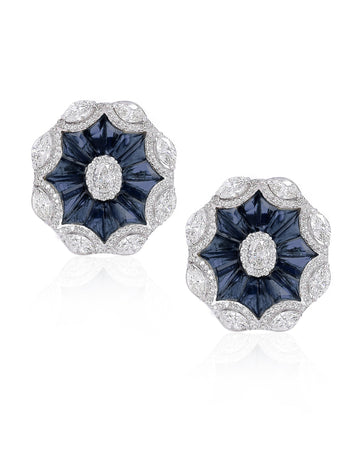 Jackie Blue Studs